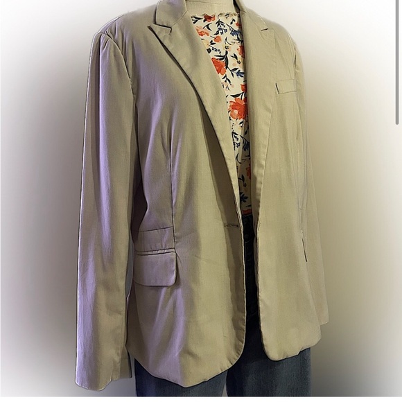 Vintage New York & Company Stretch Blazer 1990s - Picture 3 of 4